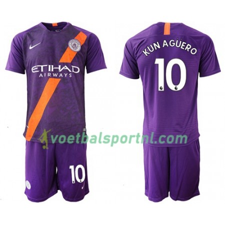 Manchester City Kun Aguero 10 Kind Third Tenue 2018-19